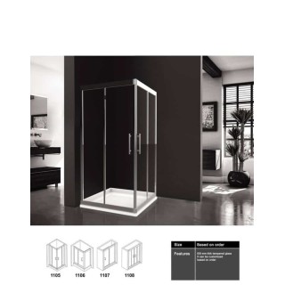 پارتیشن دوش کشوئی زرین آب AL-1108