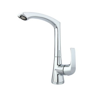 شیر ظرفشویی راسان مدل لوتوس کروم