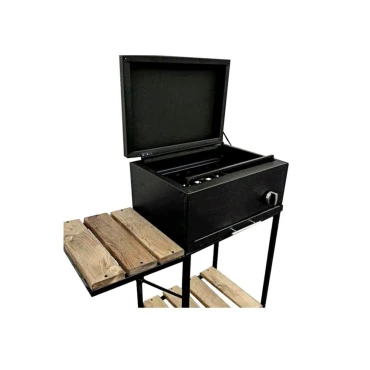 باربیکیو مدل گازی درب تخت BBQ_A کد 117