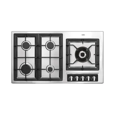 اجاق گاز کن - CAN استیل شیشه ای 513M