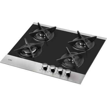 اجاق گاز کن - CAN استیل شیشه ای 419M