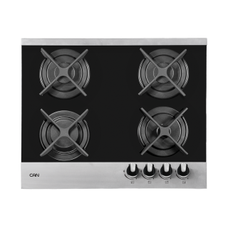 اجاق گاز کن - CAN استیل شیشه ای 419M