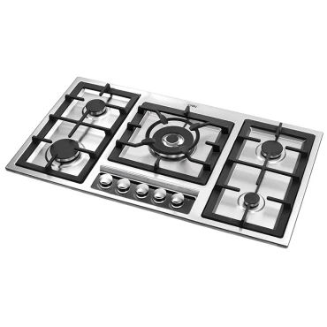 اجاق گاز کن - CAN استیل شیشه ای 518M