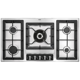 اجاق گاز کن - CAN استیل شیشه ای 518M