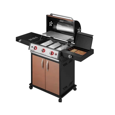 باربیکیو گازی افروزش 202-60 سانتی اجاق دار آتشمهر