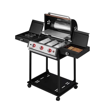 باربیکیو گازی افروزش 202-60 سانتی اجاق دار آتشمهر