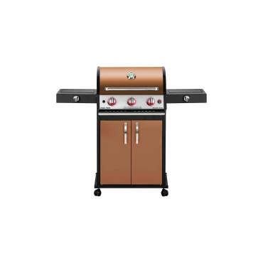 باربیکیو گازی افروزش 203-60 سانتی متری اجاق دار و کابینت دار  آتشمهر