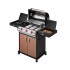 باربیکیو گازی افروزش 203-60 سانتی متری اجاق دار و کابینت دار  آتشمهر