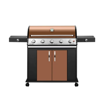 باربیکیو گازی افروزش 203-90 سانتی متری اجاق دار و کابینت دار  آتشمهر