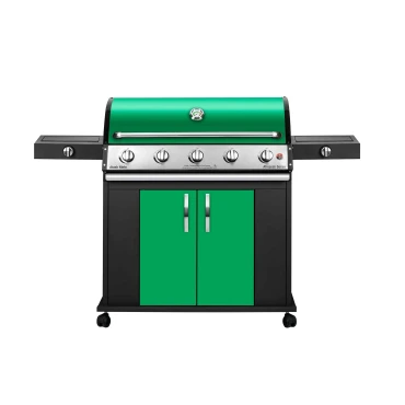 باربیکیو گازی افروزش 203-90 سانتی متری اجاق دار و کابینت دار  آتشمهر