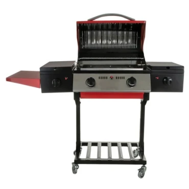 باربیکیو پایه دار با دو ساید و دو شلف دلیز