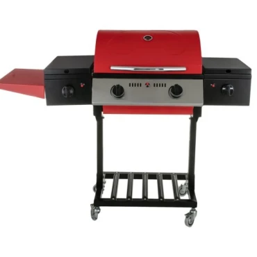 باربیکیو پایه دار با دو ساید و دو شلف دلیز