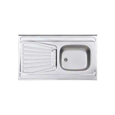 سینک روکار استیل البرز مدل 165/60