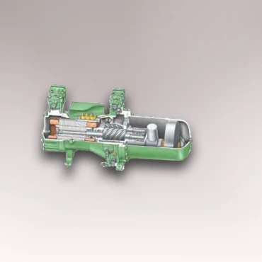 چیلر تراکمی هوایی پویش تهویه کمپرسور اسکرو