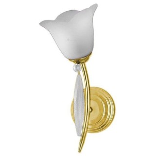 چراغ دیواری چوب استیل چشمه نور کد 2540