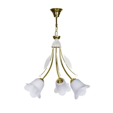 لوستر چشمه نور 3 شعله کد 2540