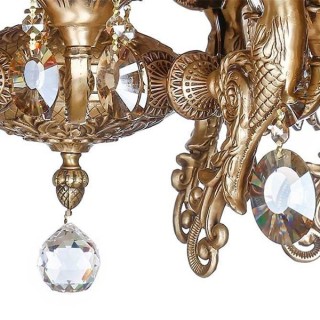 لوستر آنتیک چشمه نور 12 شعله کد 2728