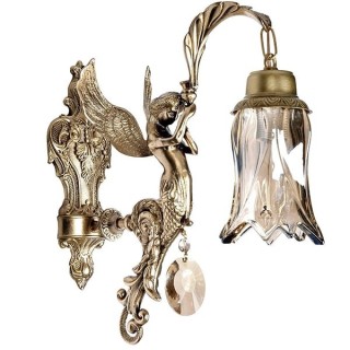 چراغ دیواری چشمه نور کد c2135/1w-A آنتیک