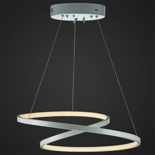 چراغ آویز چشمه نور کد A6318/1H-WT (ریموت دار)