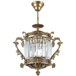 لوستر 4 شعله چشمه نور کد S3599/22-AO آنتیک