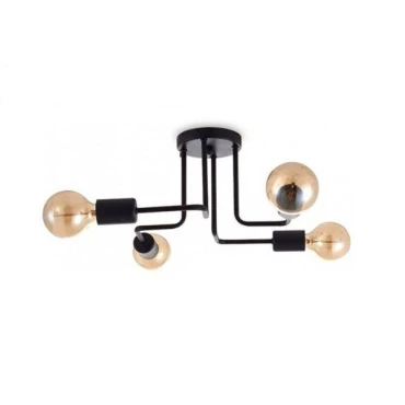 لوستر سقفی مدرن چشمه نور کد A2319/4-BK