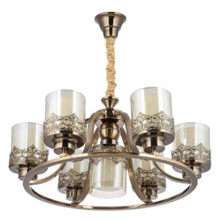 لوستر 7 شعله چشمه نور کد N2663