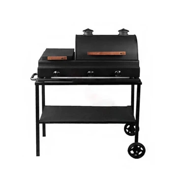 باربیکیو گازی ذغالی پلوپزدار 80 سانتی بوفالو