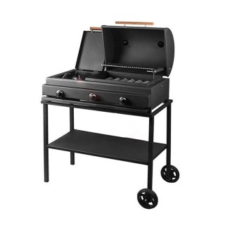 باربیکیو گازی ذغالی پلوپزدار 80 سانتی بوفالو