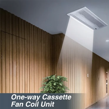 فن کویل کاستی یکطرفه آکس ظرفیت 800 CFM