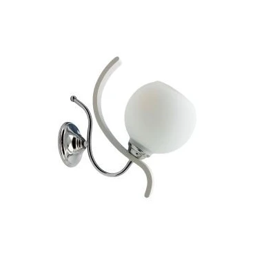 چراغ دیواری چوب و استیل چشمه نور کد 887