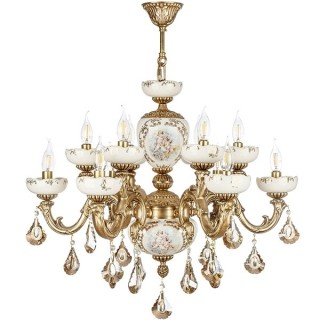 لوستر چشمه نور 12 شعله کد C2922/6-