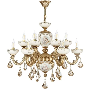 لوستر چشمه نور 12 شعله کد C2922/6-