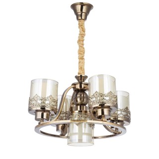 لوستر 5 شعله چشمه نور کد N2663-4+1