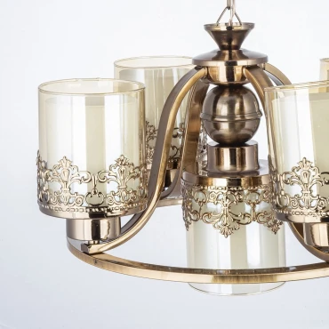 لوستر 5 شعله چشمه نور کد N2663-4+1