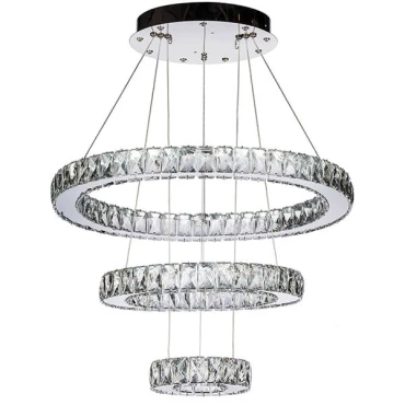 چراغ آویز چشمه نور کد A6541/3-C ( ریموت دار )