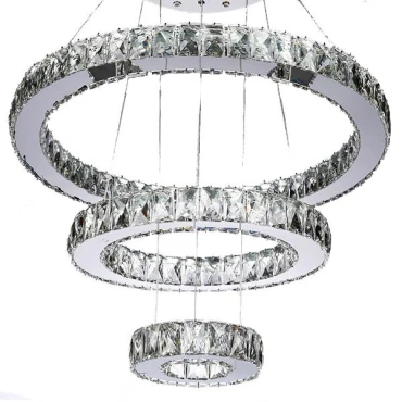 چراغ آویز چشمه نور کد A6541/3-C ( ریموت دار )