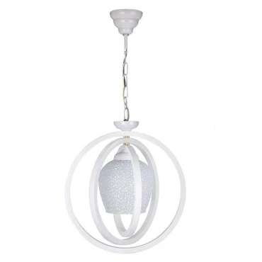 لوستر تک شعله سقفی چشمه نور کد G512/1H - WT