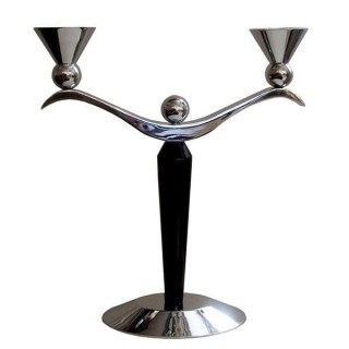 شمعدان چشمه نور 2 تایی کد 2-801