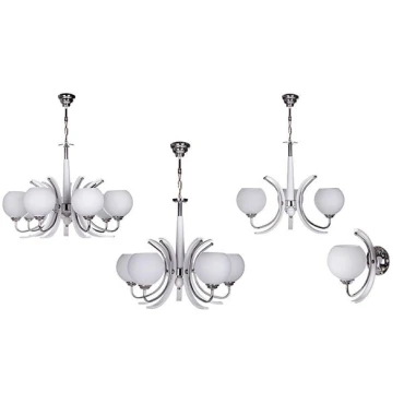 دیوارکوب چوب استیل چشمه نور 1 شعله کد 858