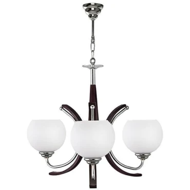 لوستر چوبی استیل 3 شعله کد 858