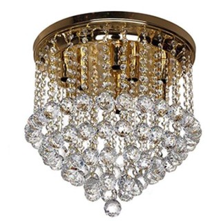 لوستر سقفی کریستالی چشمه نور کد 6638/40A