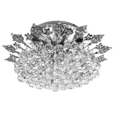 لوستر سقفی کریستالی چشمه نور کد H2631/40C کروم