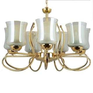 لوستر 7 شعله چشمه نور کد A815.7-G (طلایی)