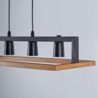 لوستر مدرن چشمه نور کد A1336/4-BK