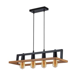 لوستر مدرن چشمه نور کد A1336/4-BK