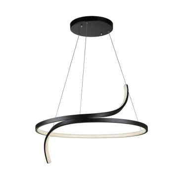 لوستر چشمه نور مدل مدرن کد A6322/1H-BK