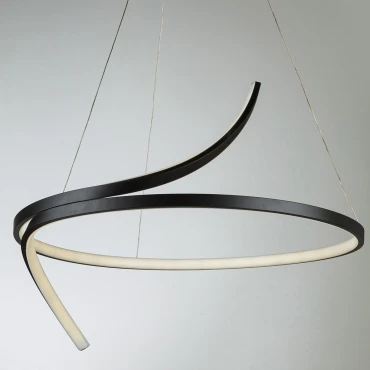 لوستر چشمه نور مدل مدرن کد A6322/1H-BK