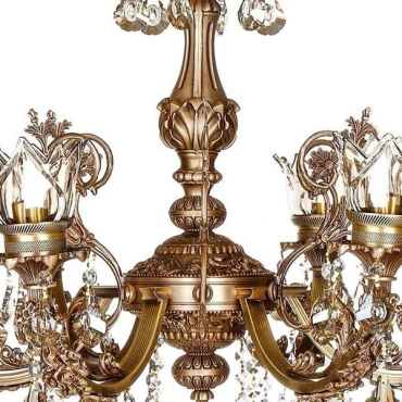 لوستر چشمه نور شش شعله کد C2806/6-A آنتیک