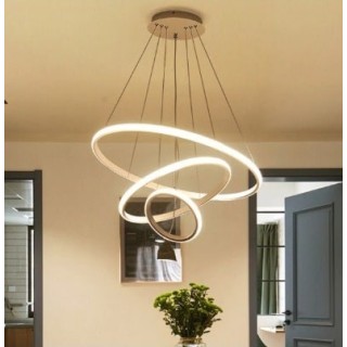 لوستر مدرن چشمه نور مدل L6325/3H-WT (مهتابی)