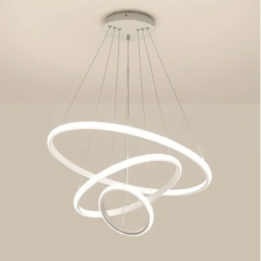 لوستر مدرن چشمه نور مدل L6325/3H-WT (مهتابی)